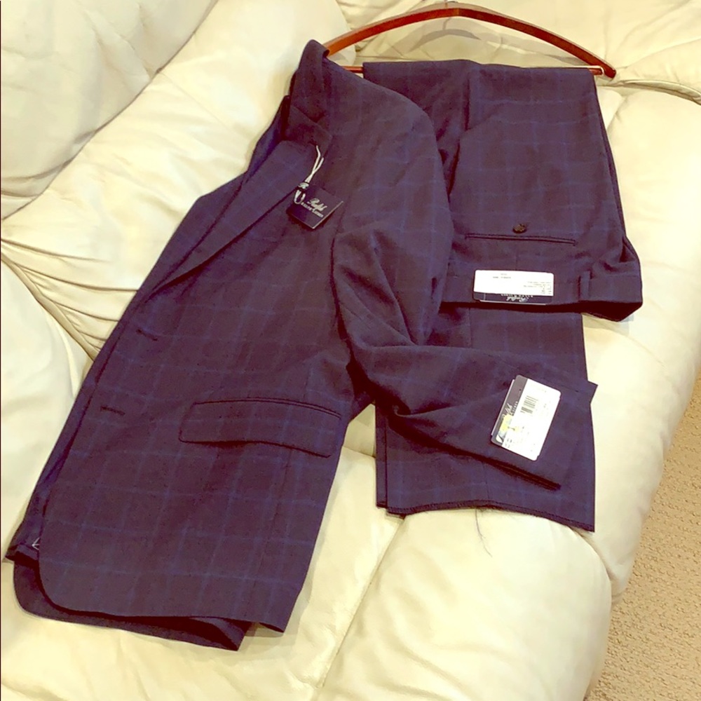 Ralph Lauren suit.